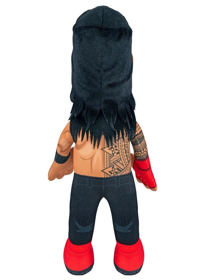 Bleacher Creatures WWE Roman Reigns 10" Plush Figure - A Wrestling Superstar for Play or Display - Image 3